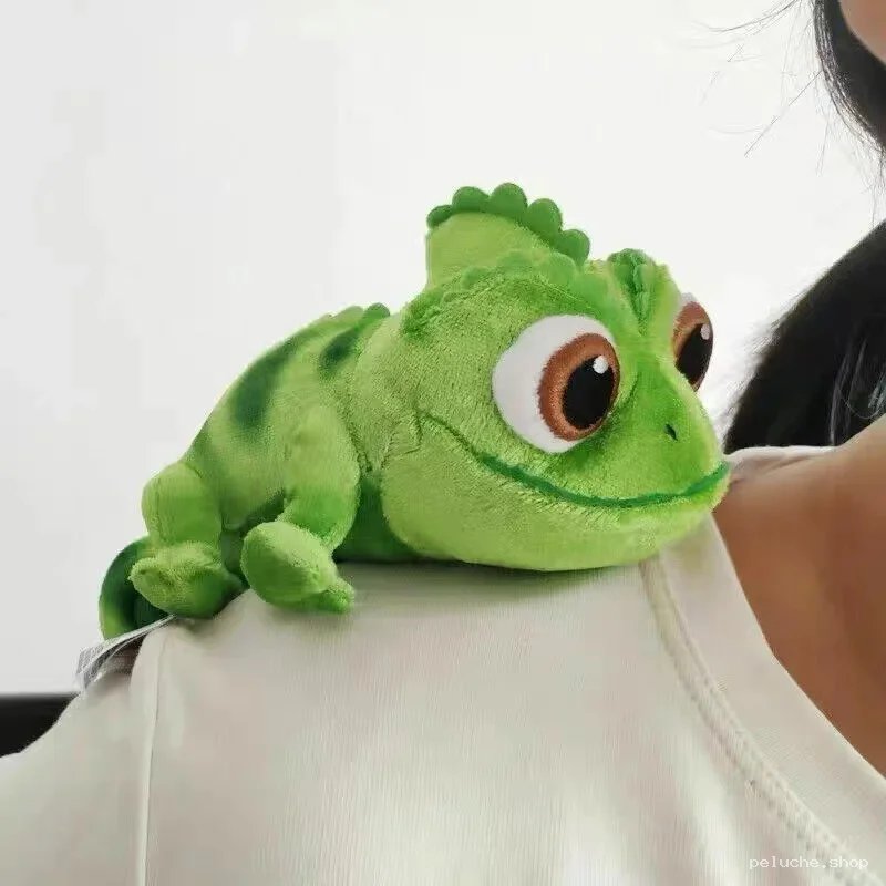 Peluche Pascal Le Caméléon Raiponce - Douce et Adorable