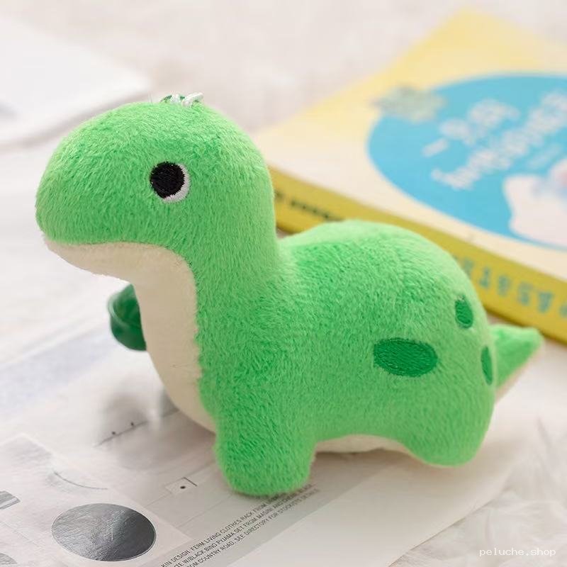 Doudou Dinosaure Vert Mignon - Peluche Douce pour Enfant