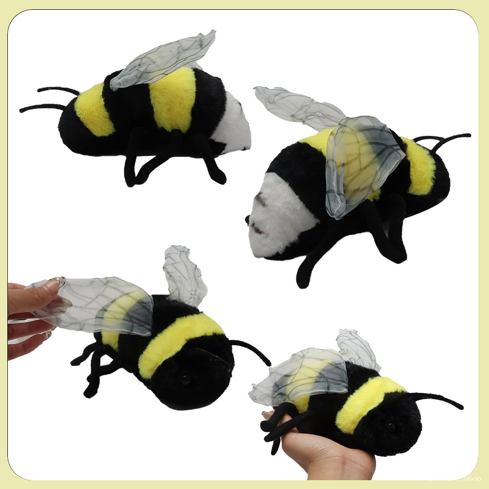 Peluche Abeille Bourdon Mignonne et Douce | Cadeau Enfant