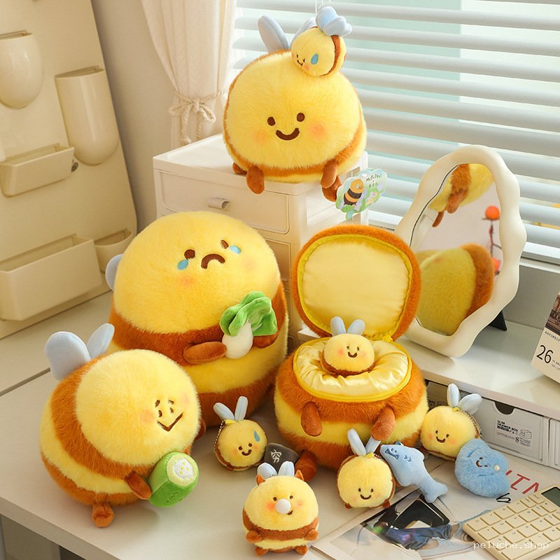 Peluches Abeille Mignonnes et Douces pour Petits et Grands