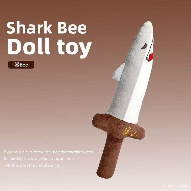 Peluche Épée Requin-Abeille "Shark Bee" - Jouet Unique