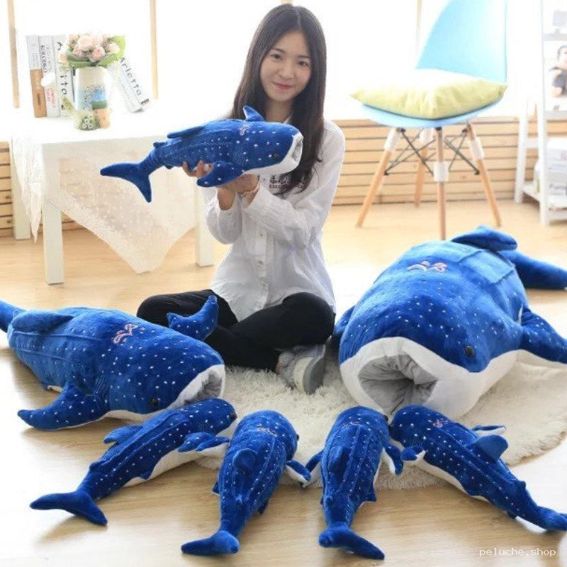 Peluche Requin Baleine Géant Doux | Collection Complète