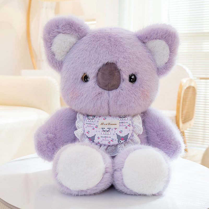 Peluche Koala Violet Lavande - Doudou Mignon et Doux