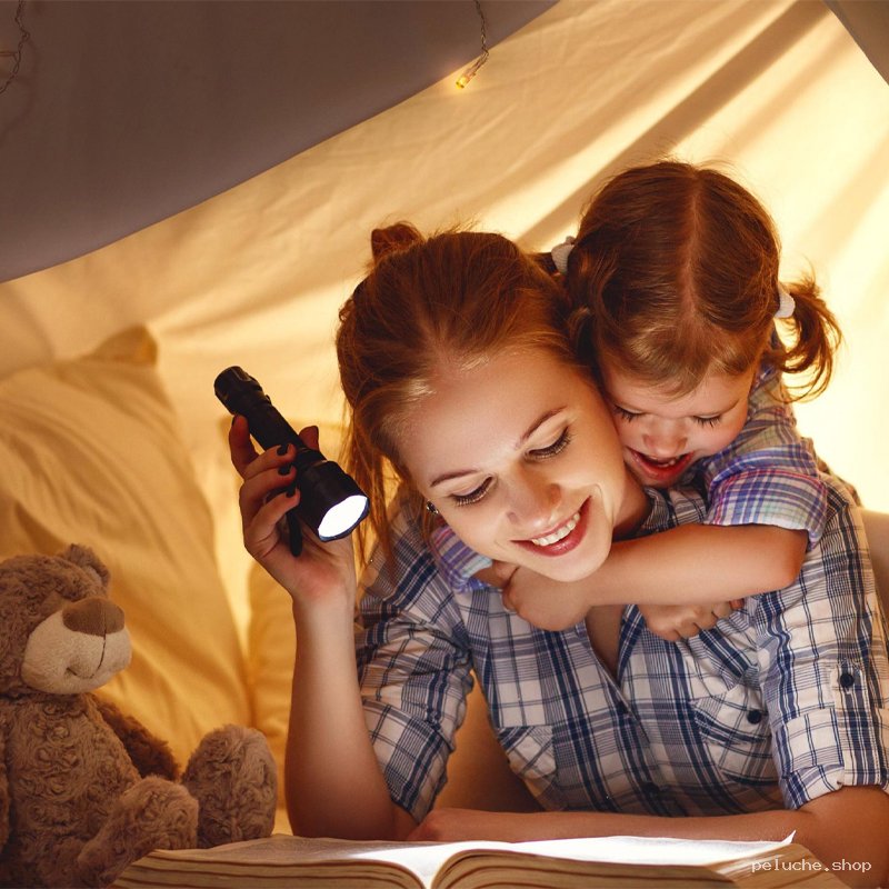 Soirée lecture magique sous le tipi avec maman et nounours