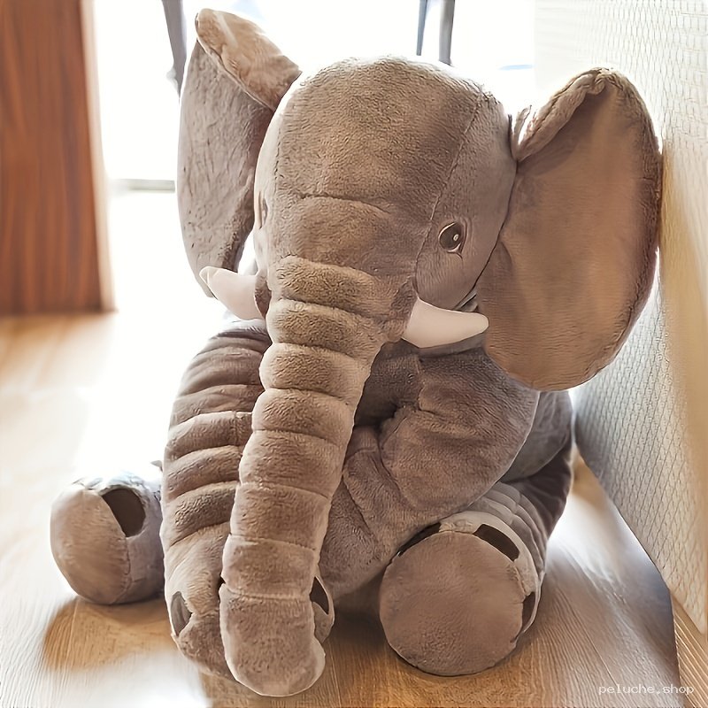 Peluche Éléphant Géant Ultra Doux - Le Compagnon Idéal