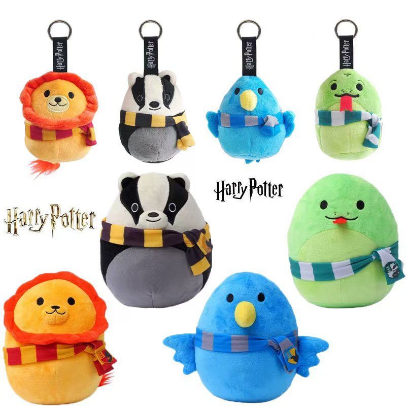 Peluche & Porte-clés Harry Potter Mascottes Maisons Poudlard