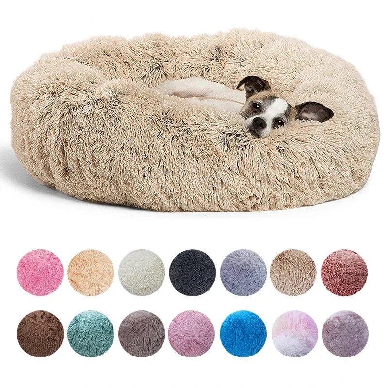 Lit Douillet Ultra-Moelleux pour Chien & Chat - Plusieurs Couleurs