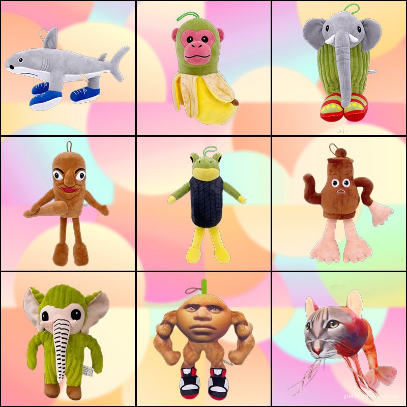 Peluches et Jouets Originaux - Animaux Fantaisistes et Drôles