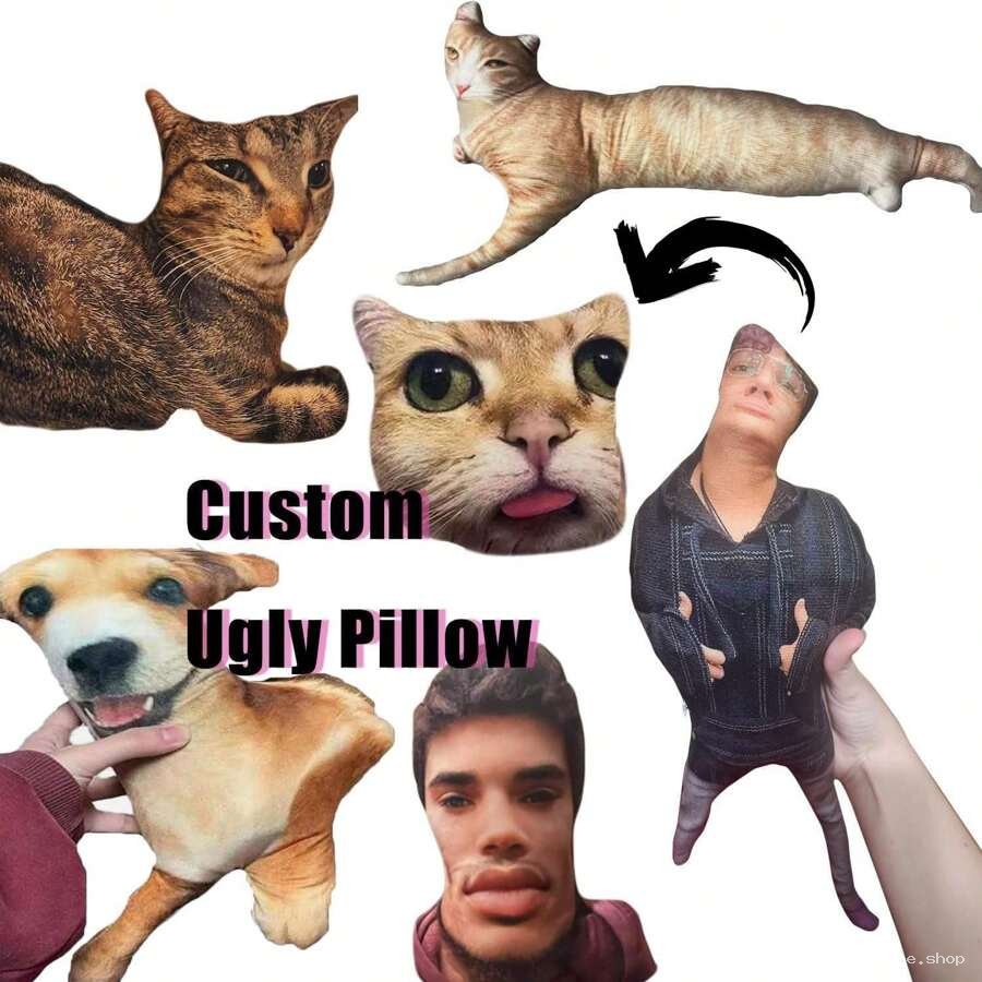 Oreiller Personnalisé "Ugly Pillow" - Créez le vôtre !