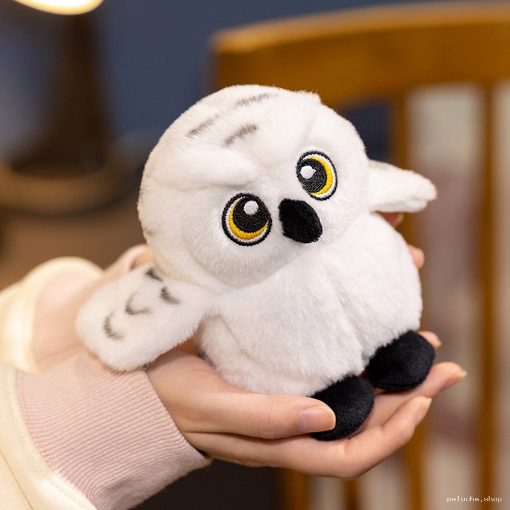 Peluche Chouette Blanche Hedwige Douce et Mignonne pour Enfants