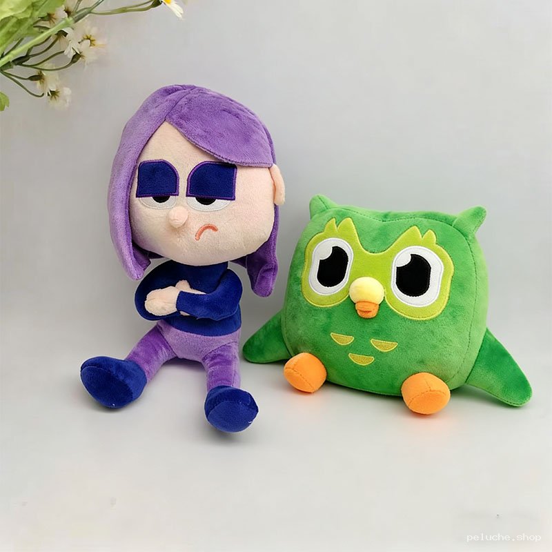 Peluches Grumosa Pocoyo et Duo Duolingo - Collection Fun