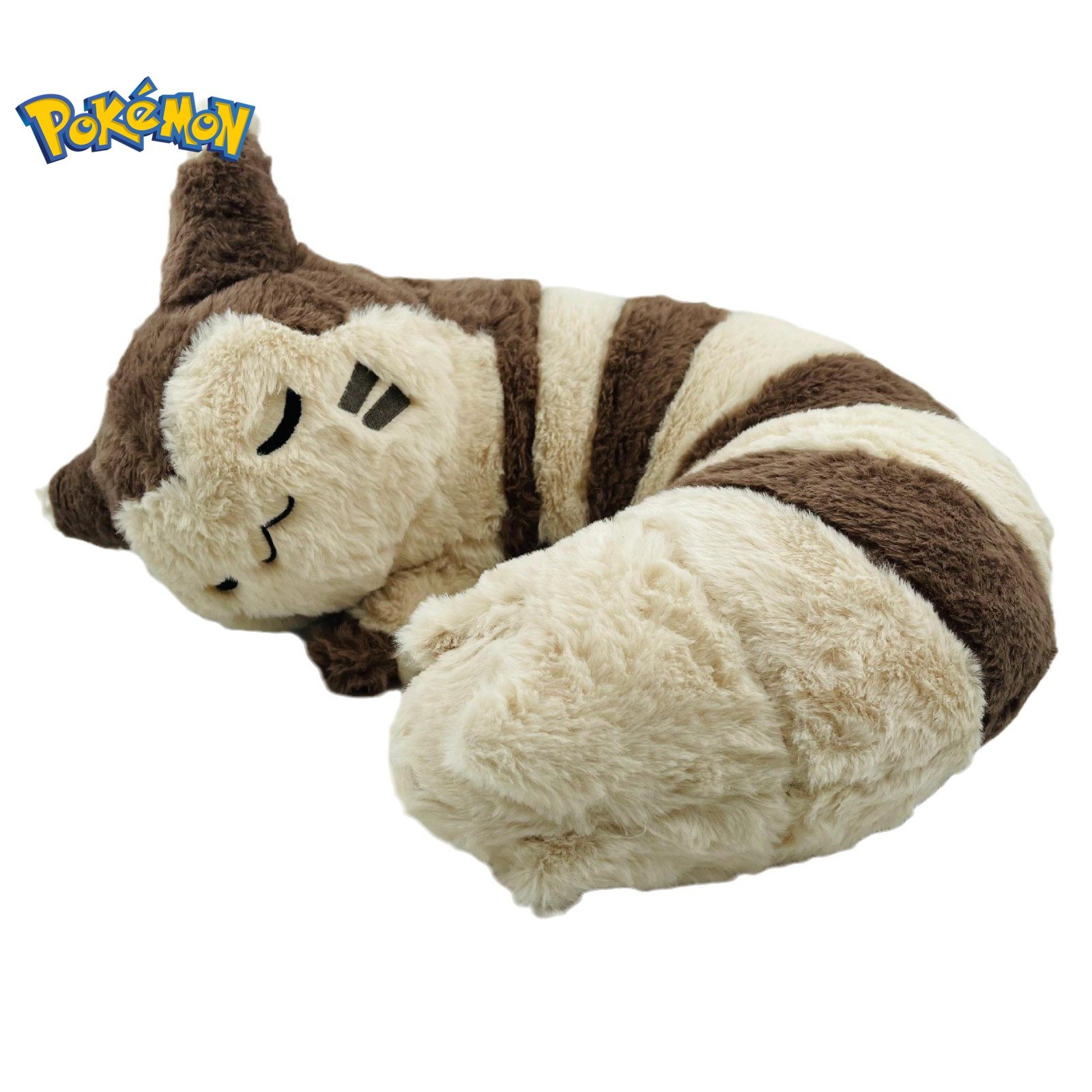 Peluche Pokémon Sentret endormi - Doudou ultra doux et câlin