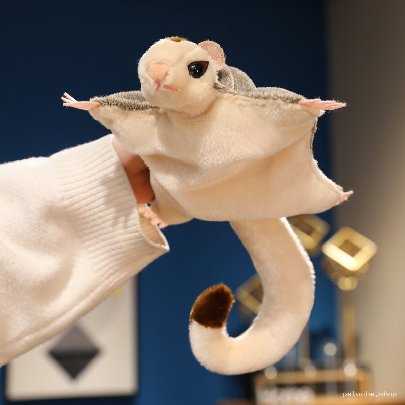 Peluche Écureuil Volant Mignon - Planeur du Sucre Doux
