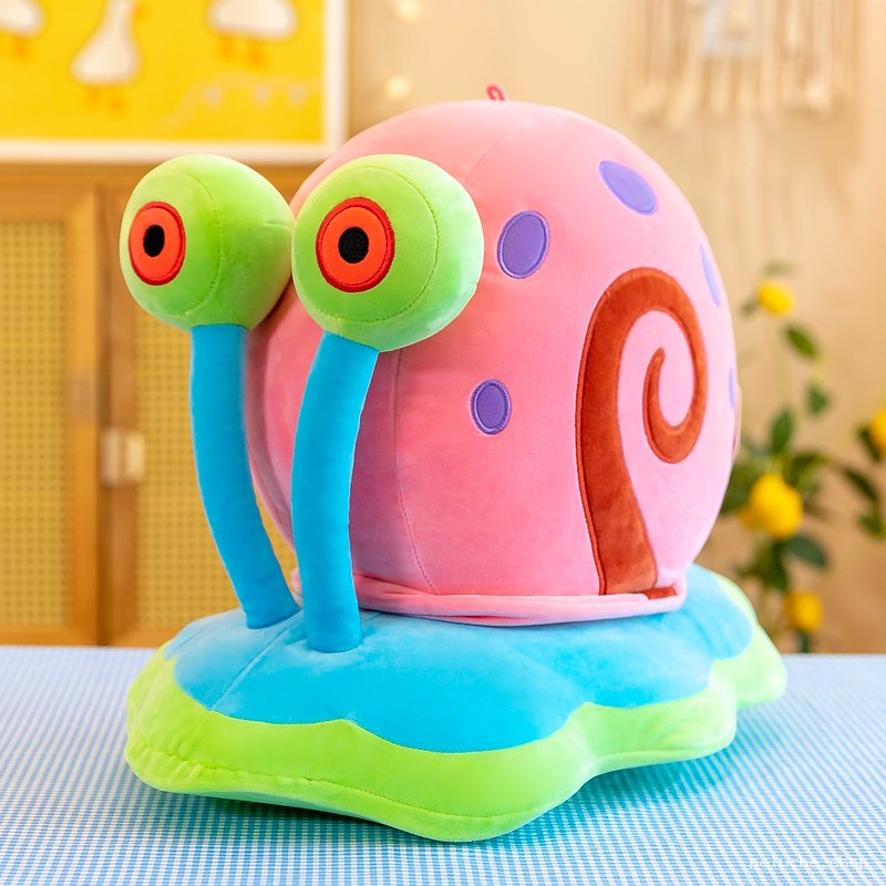Peluche Gary l'Escargot Bob l'Éponge - Douce et Mignonne