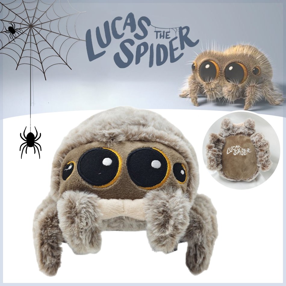 Peluche Lucas l'Araignée | Douce, Mignonne & Câline