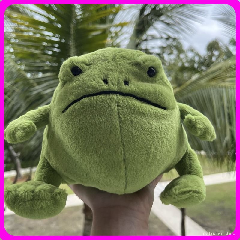 Peluche Grenouille Boudeuse - Compagnon Doux et Original