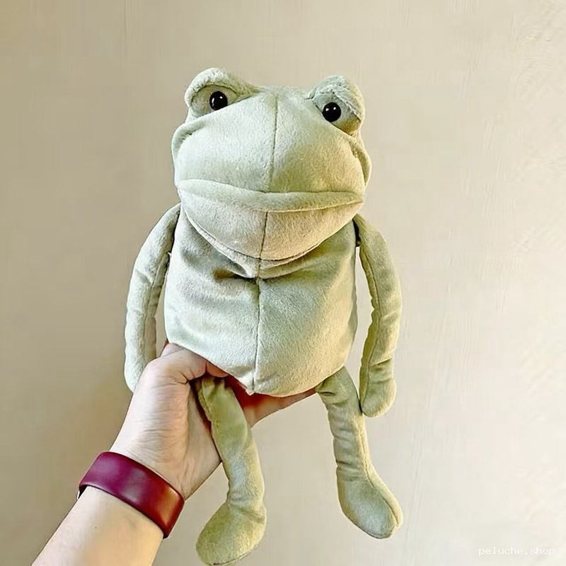 Peluche Grenouille Verte Douce - Compagnon Câlin Idéal