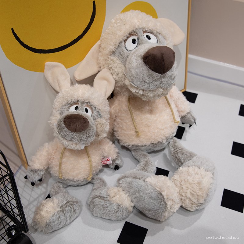 Peluche Loup Déguisé en Agneau NICI – Douce et Adorable
