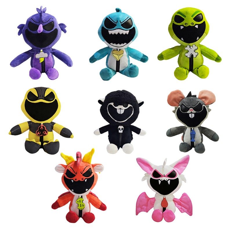 Collection de Peluches Monstres Uniques et Colorées