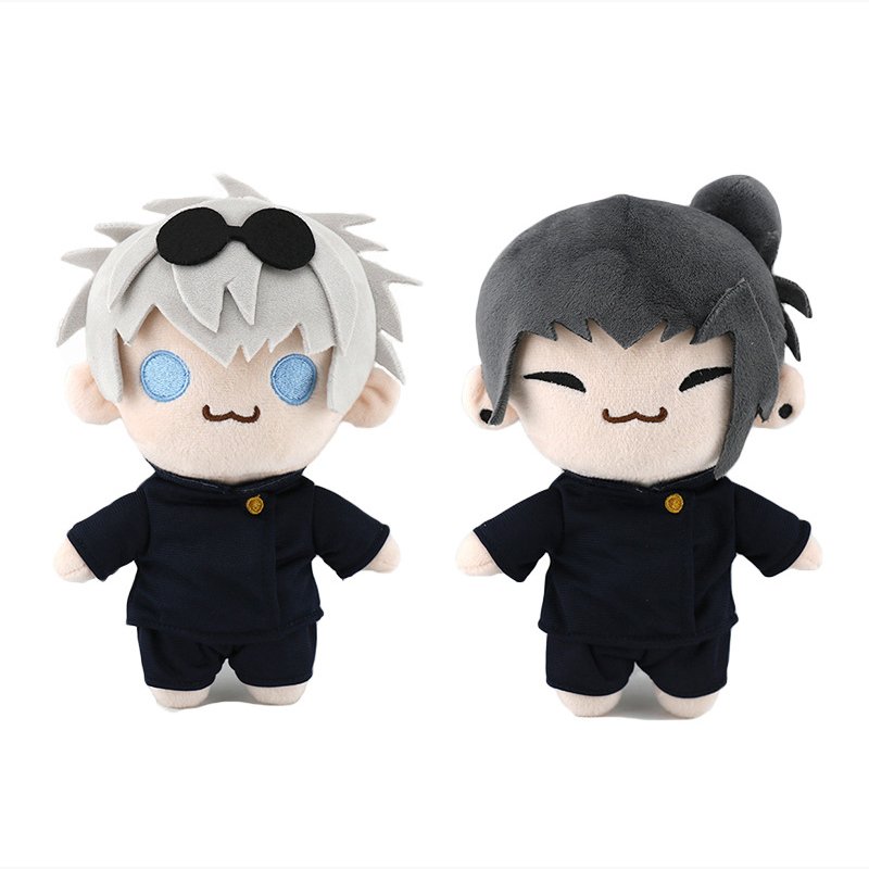 Peluches Jujutsu Kaisen Gojo & Geto | Figurines Anime Douces