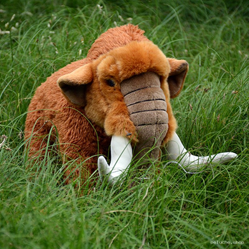 Mammouth Laineux en Peluche Douce | Cadeau Enfant Original