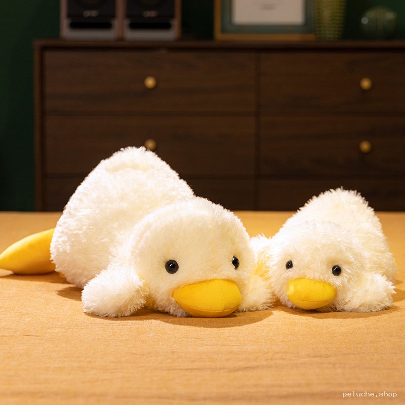 Peluche Canard Moelleux | Doudou Caneton Adorable et Doux