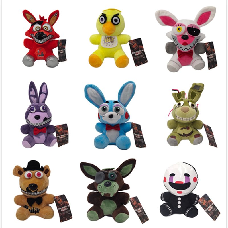 Peluches FNAF: Collection Horrifique de Vos Héros Préférés!
