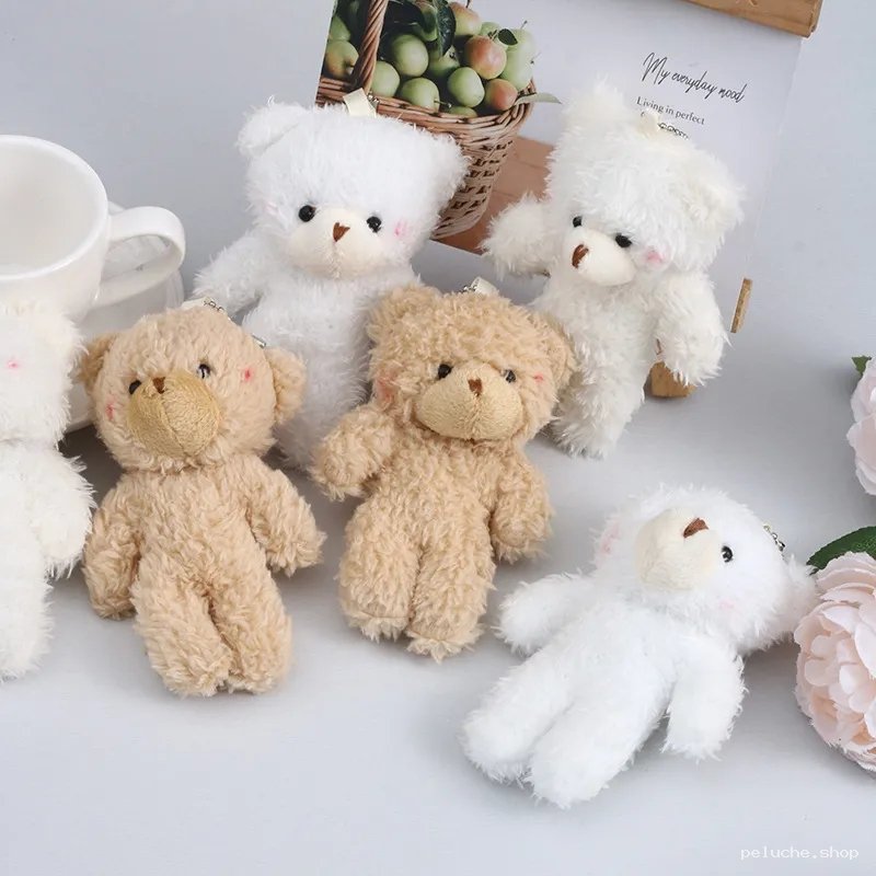 Petits Ours en Peluche Mignons - Porte-clés Doux et Adorables