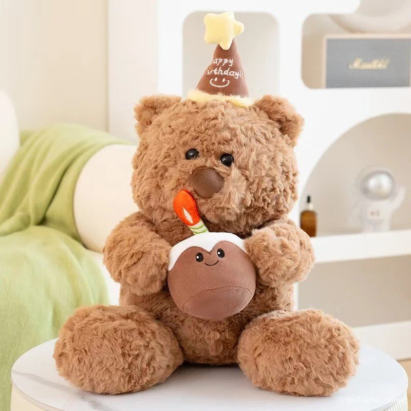 Peluche Ours d'Anniversaire | Cadeau Parfait & Doux