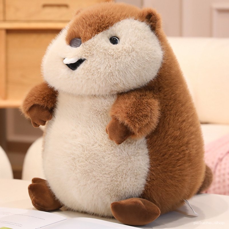 Peluche Marmotte Mignonne Douce | Cadeau Enfant | peluche.shop