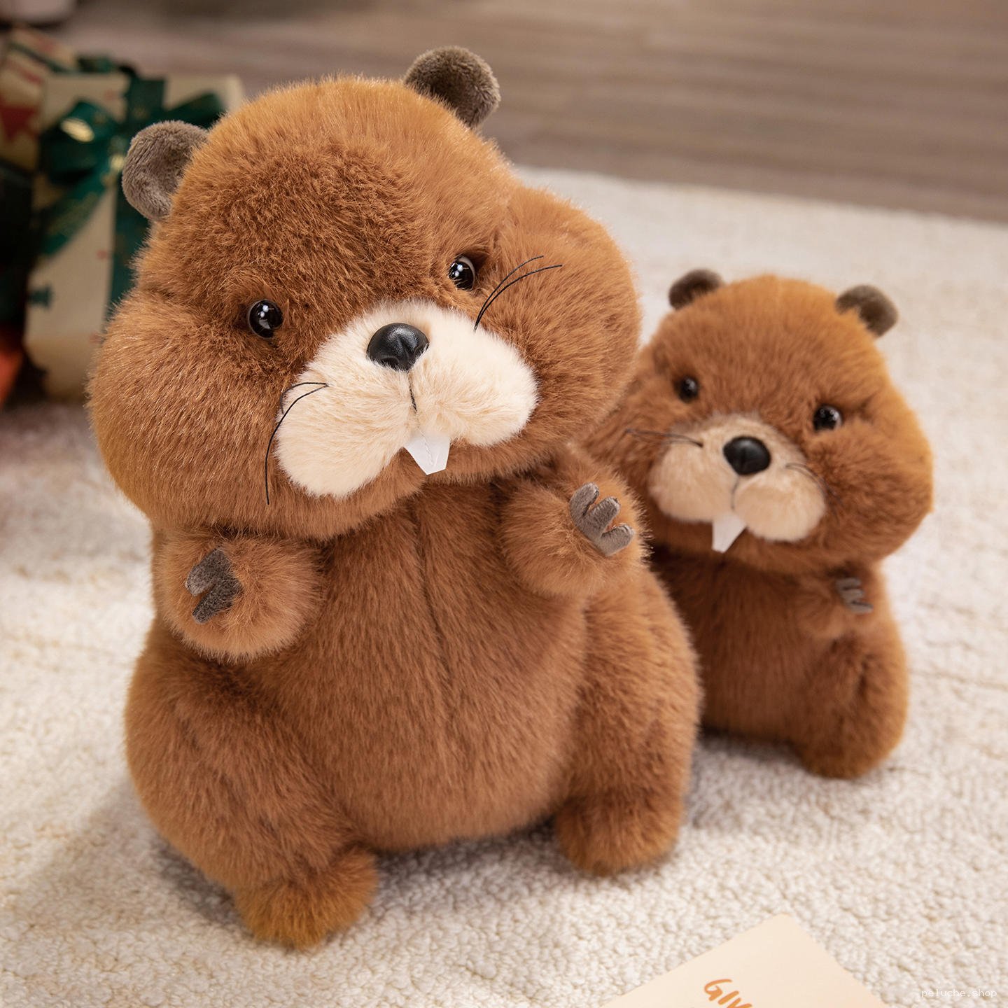 Peluche Castor Mignon - Compagnon Doux et Amusant