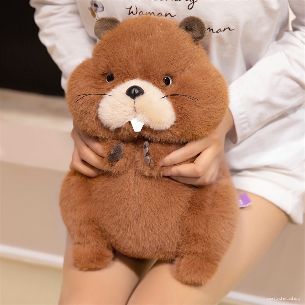 Peluche Castor Mignonne et Douce | Cadeau Enfant et Adulte