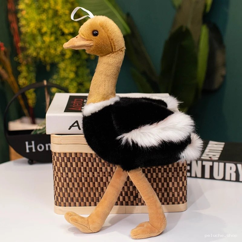Grande Peluche Autruche Douce et Réaliste - Cadeau Enfant