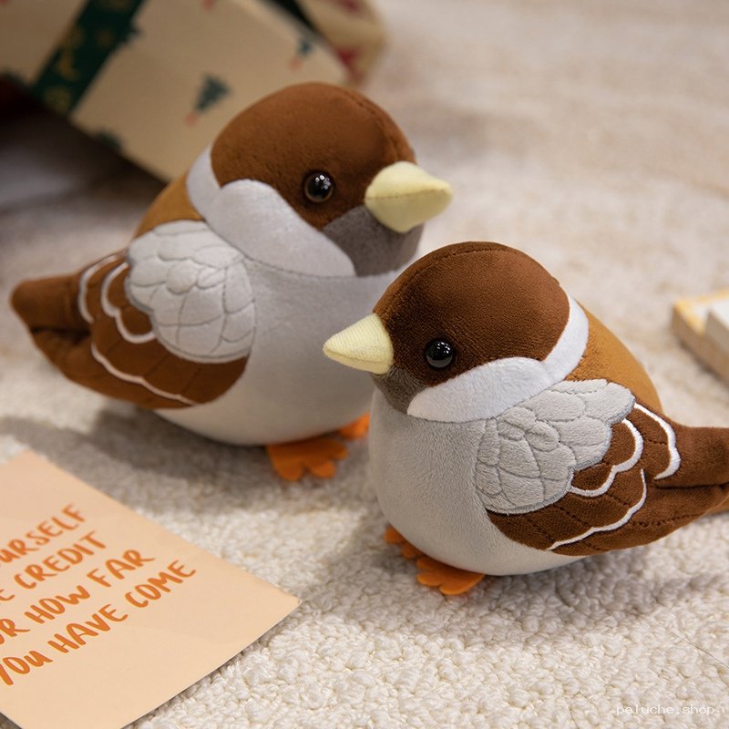 Peluche Moineau Adorable et Douce | Cadeau pour Enfants