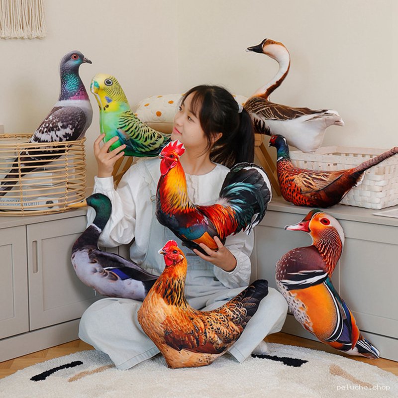 Peluche d'Oiseau Réaliste | Douce & Décorative | peluche.shop