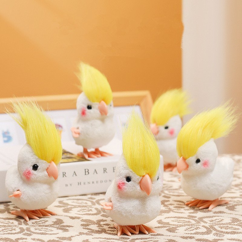 Figurine Perroquet Calopsitte Mignonne - Déco Maison