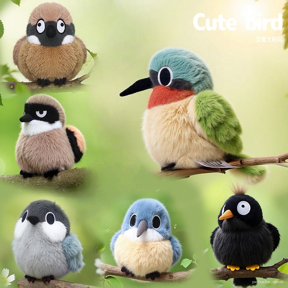 Peluches Oiseaux Mignons et Doux - Adoptez Votre Compagnon