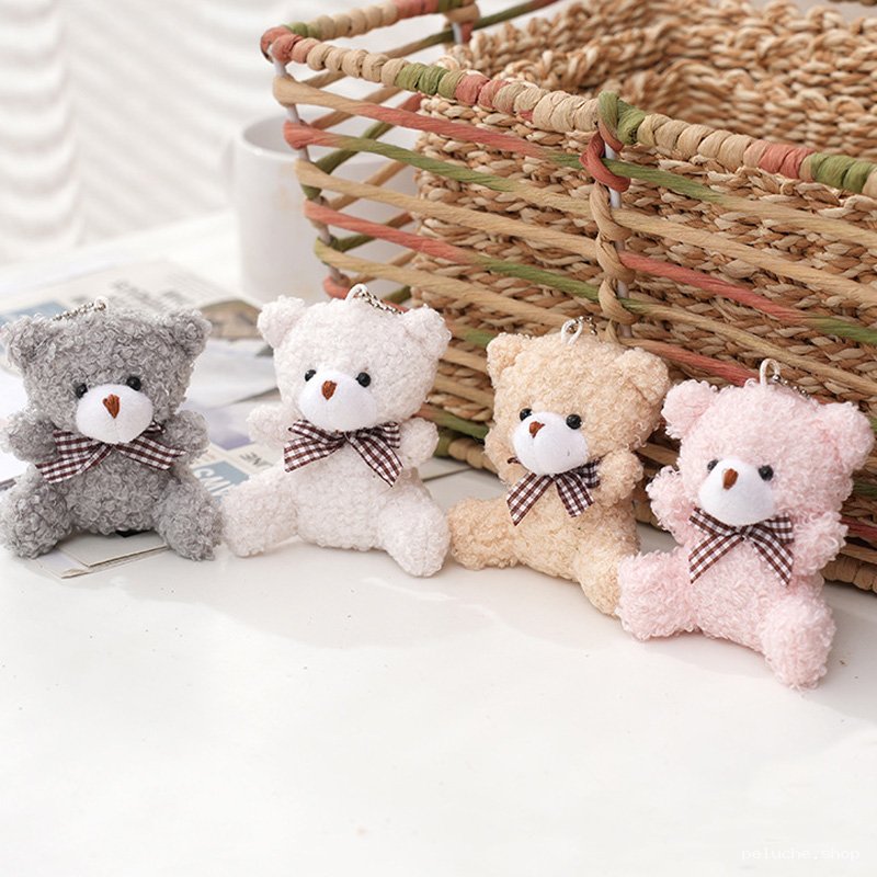 Porte-clés Ours en Peluche Mignon et Doux - Cadeau Idéal