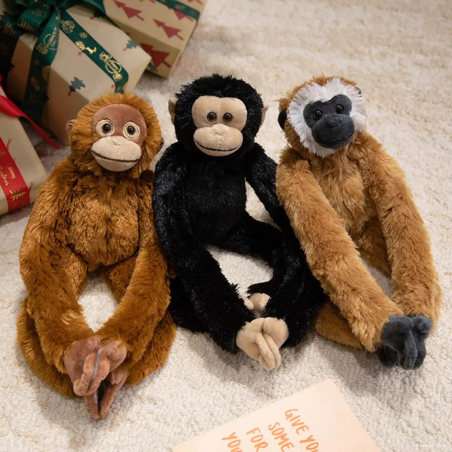 Peluches Singes Adorables | Compagnons Doux pour Enfants