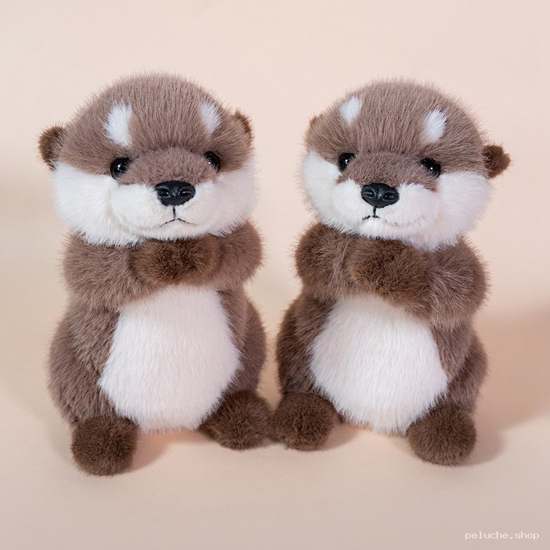 Peluche Loutre Adorable et Douce | Doudou Loutre Mignonne