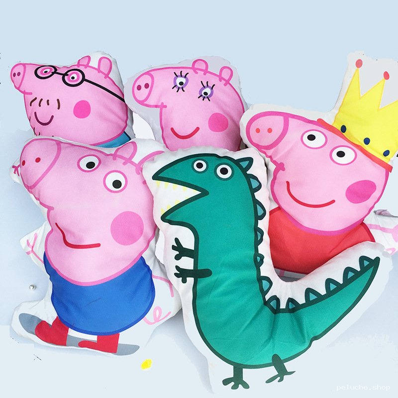 Peluches Peppa Pig & George | Coussins Doux pour Enfants