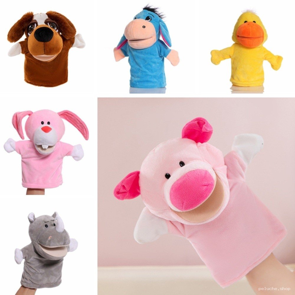 Marionnettes à main animaux mignons - Jeu interactif enfant