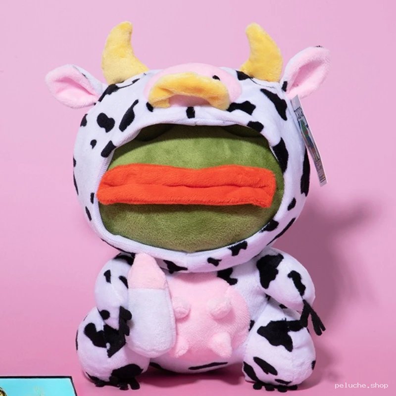 Peluche Pepe la Grenouille Vache - Originale & Mignonne