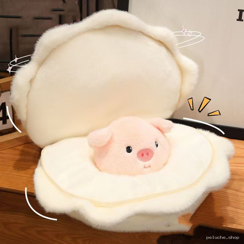 Peluche Cochon Rose Doudou & Coussin Cocooning Ultra Doux