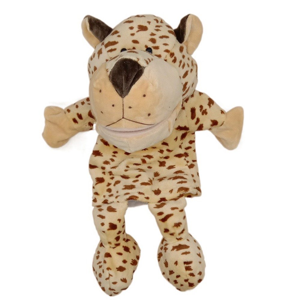 Marionnette Guépard Peluche – Jeu Créatif pour Enfants