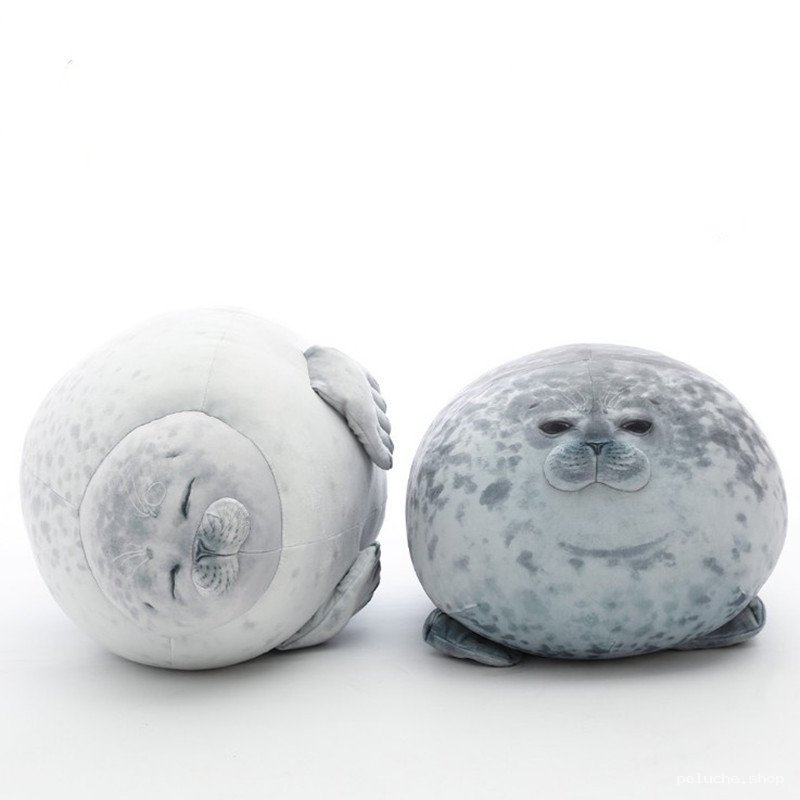 Peluche Phoque Rond Kawaii - Douceur et Réconfort Absolu