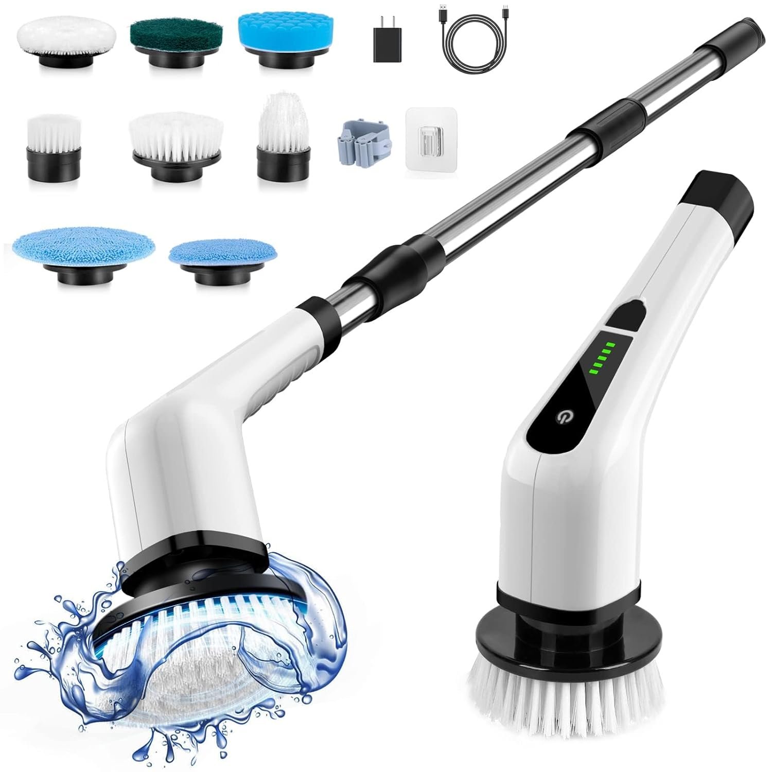 Brosse Nettoyante Électrique Multifonction Rechargeable