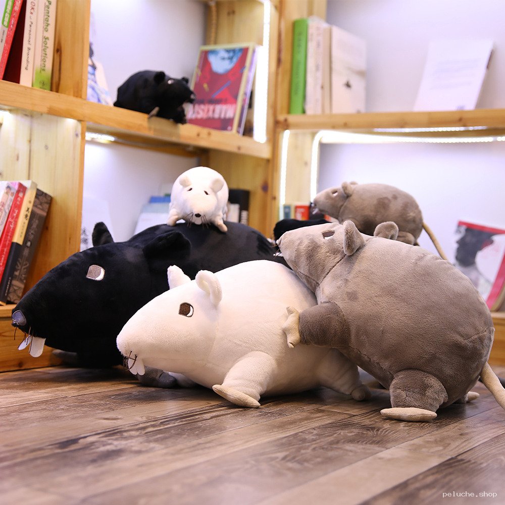 Peluche Rat Géant - Douceur & Originalité Unique