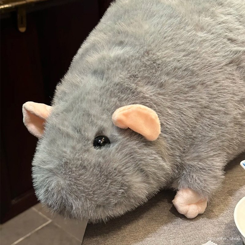 Peluche Souris Géante Grise Douce | Cadeau Enfant