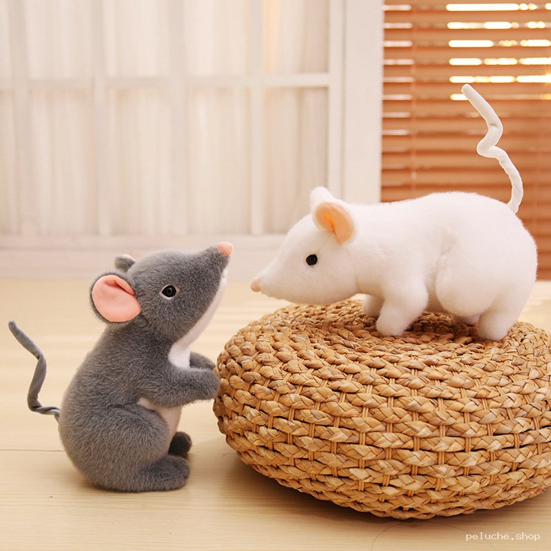 Peluche Souris Adorable | Duo Doux et Mignon pour Enfants